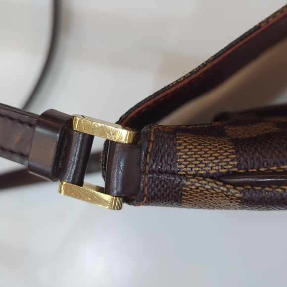 ✨ LOUIS VUITTON Musette Salsa Damier Ebene Crossbody Bag - Picture 9 of 15